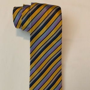 Seven fold woven silk tie from Dolce Punta